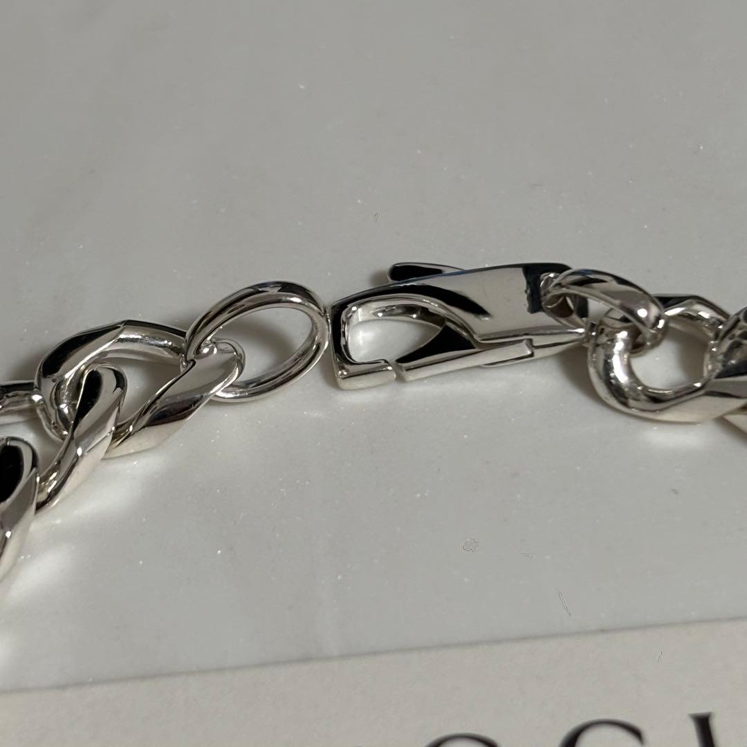 GUCCI 新品同様品【AAA 西島隆弘 着用】ノットブレスレット　刻印18