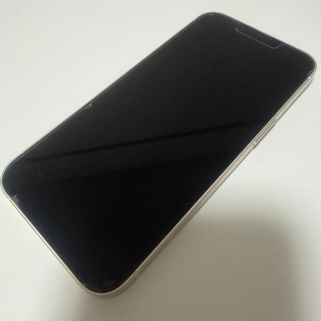 iPhone13 128GB ホワイト SIMフリー 美品 バッテリー80%