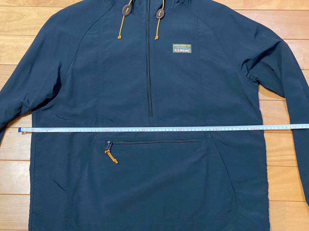 【未使用品】LLBean アノラックパーカー　XLサイズ ナイロンジャケット 黒