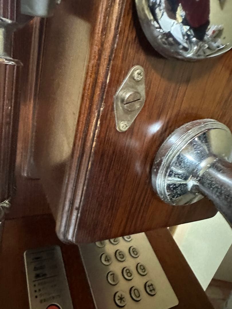 公衆電話　NTT アンティーク　レトロ　インテリア　古民家　ダイヤル式