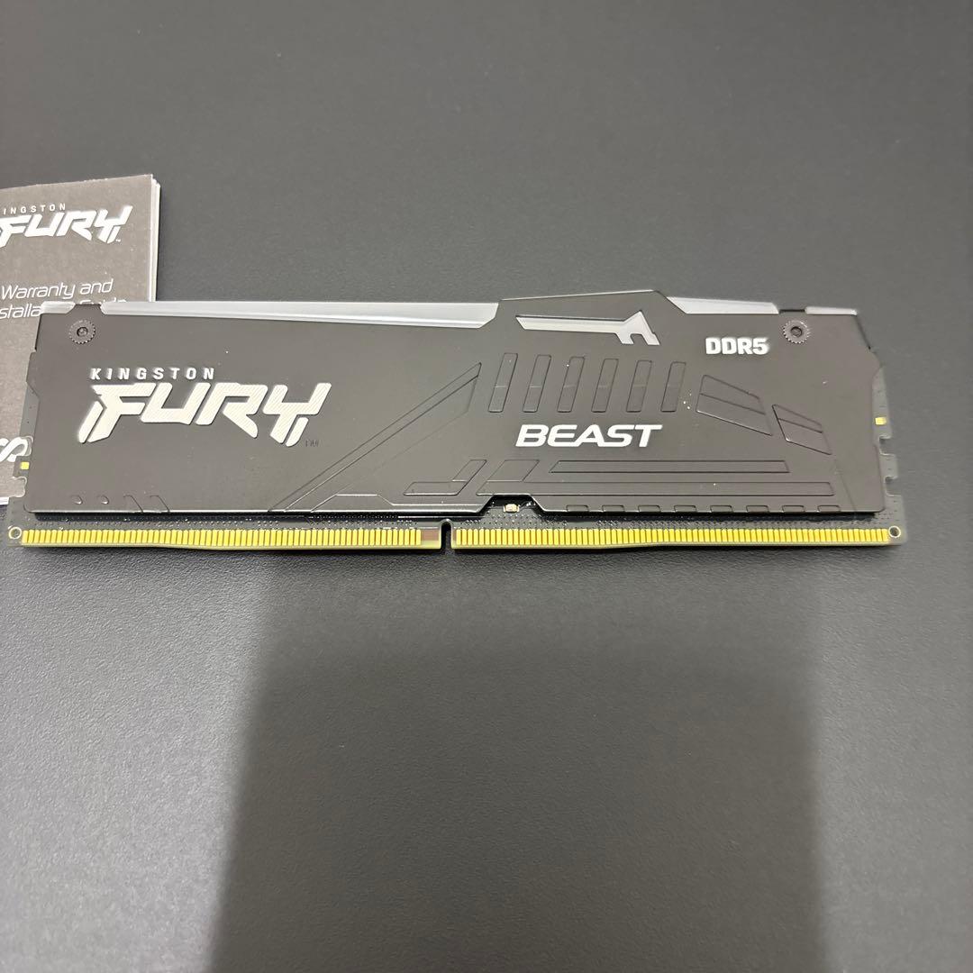 KINGSTON FURY DDR5 6000MHz 16GB 1枚