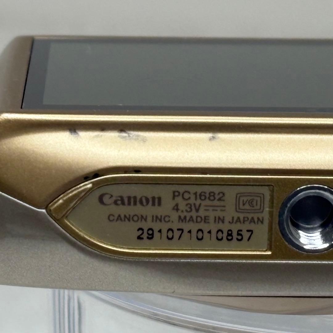 Canon カメラ　IXY 32S PC1682 ゴールド コンデジ　動作品