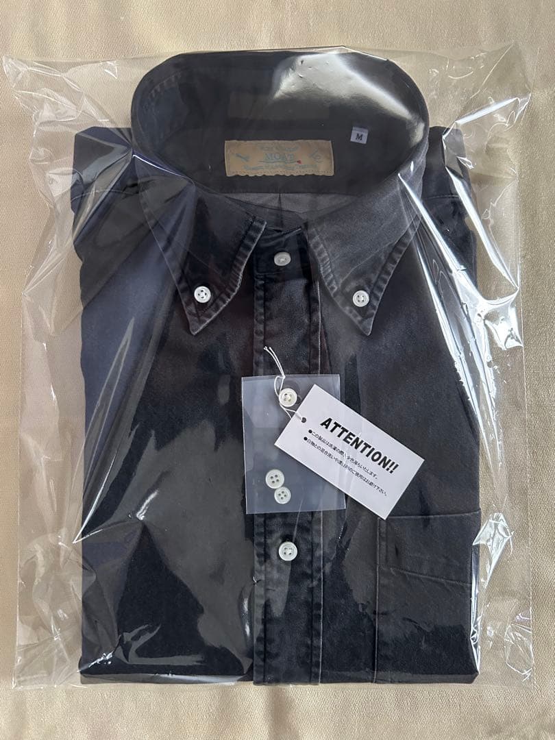 Surf&TailorMOAT サーフ&テーラー モート ブラックデニムシャツ