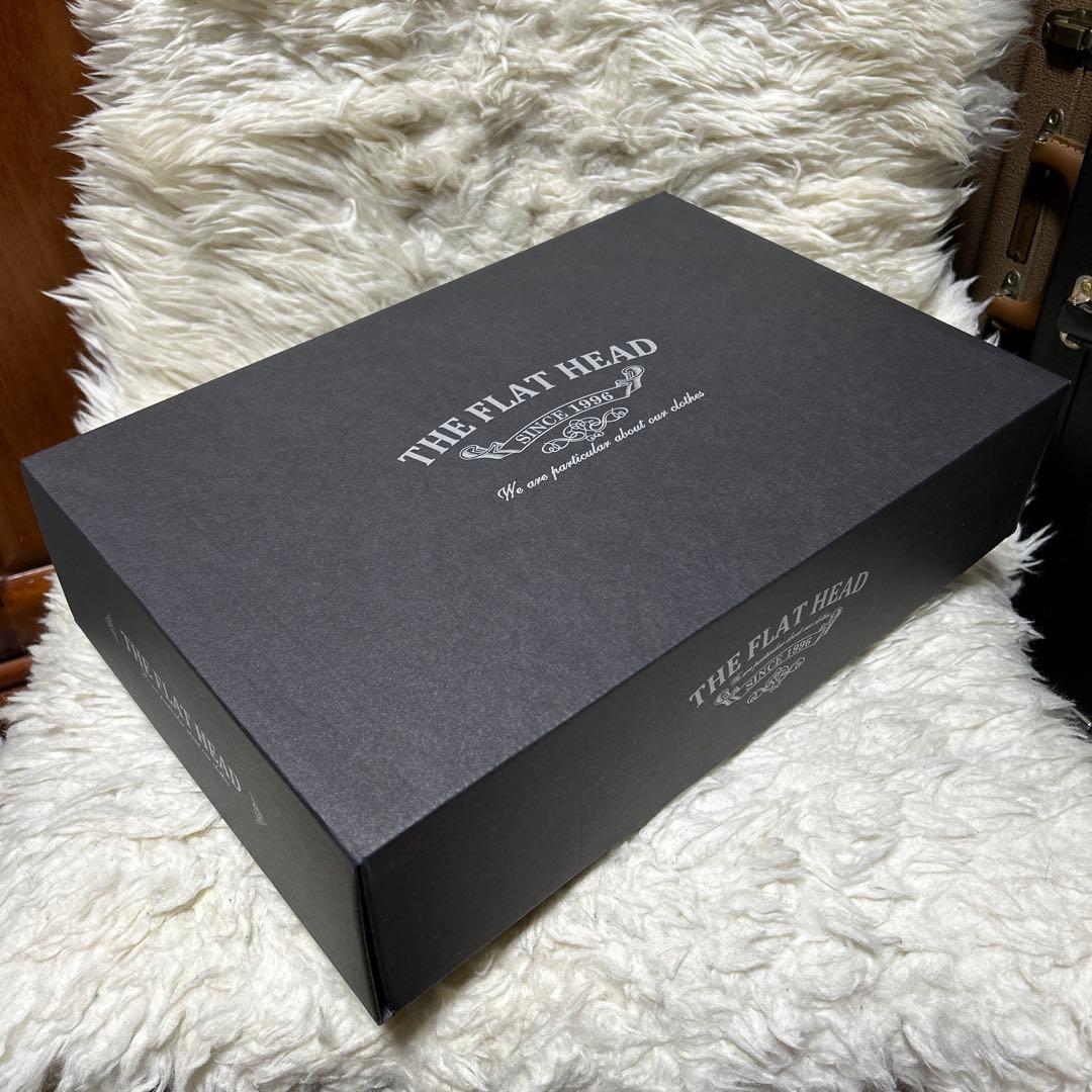 THE FLAT HEAD ホースハイドボディバッグ ブラック