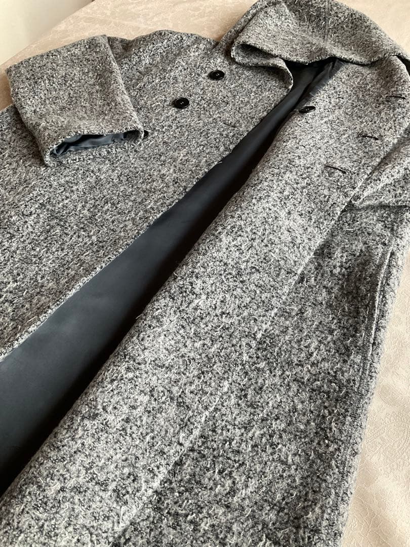 ヨーガンレール　ウールヒゲフェルト　フード付きコート