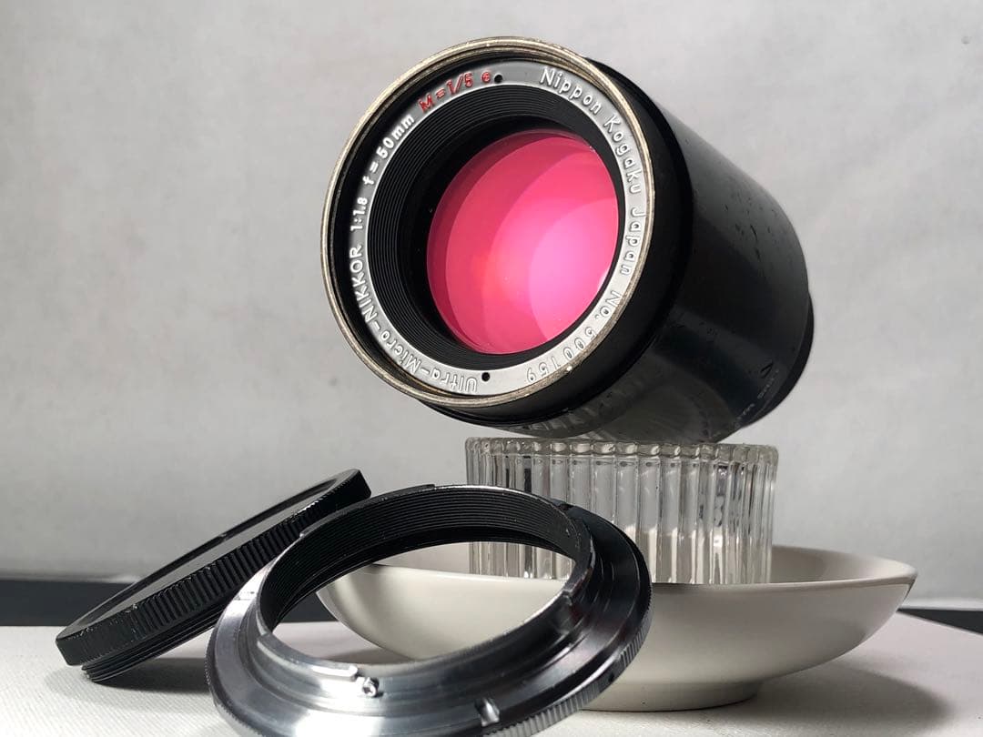 希少　NIKON ultra micro nikkor 50mm f1.8 e