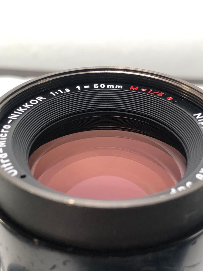 希少　NIKON ultra micro nikkor 50mm f1.8 e
