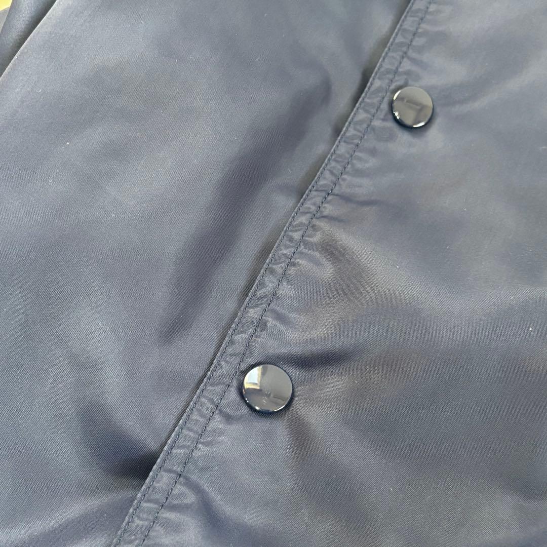 90s NIKE コーチジャケット 紺 L銀タグ バスケタグ USAヴィンテージ