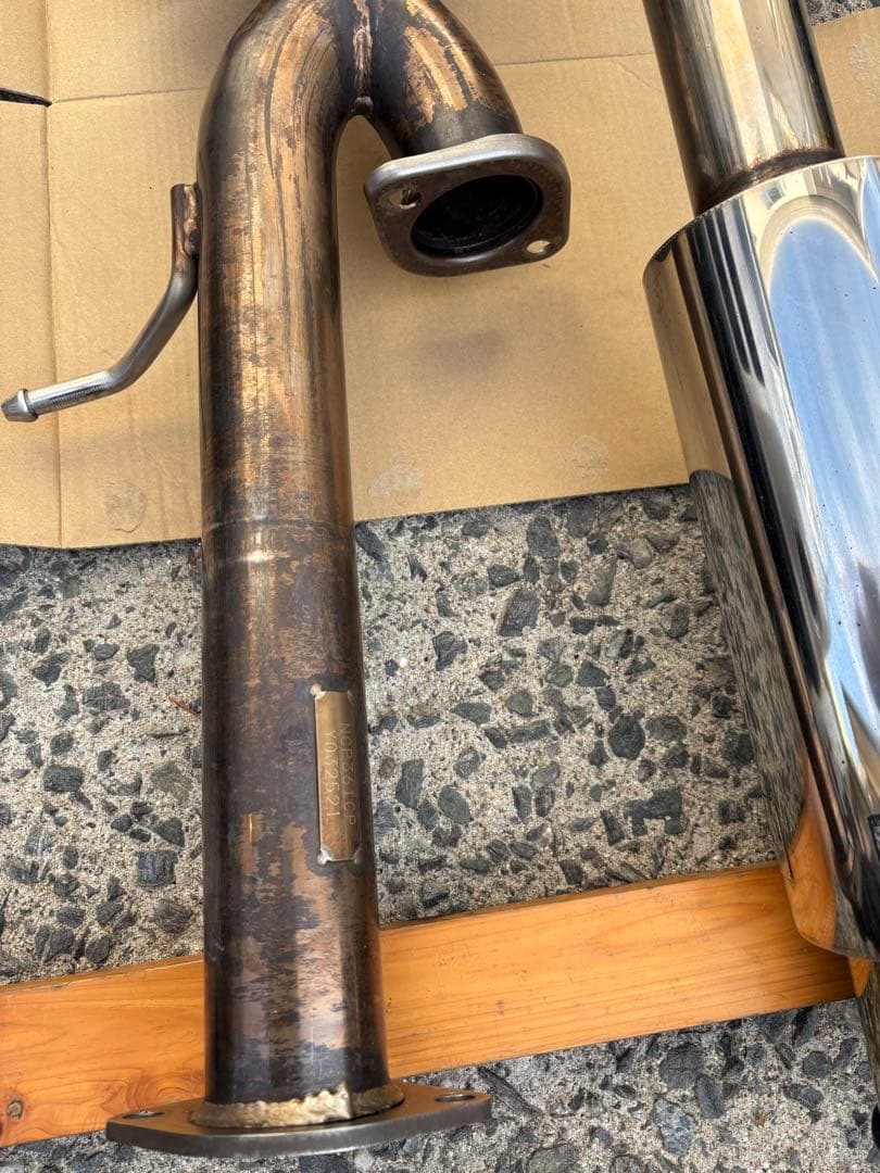 e51 エルグランド社外中間マフラー柿本改オールステンレス　送料込み