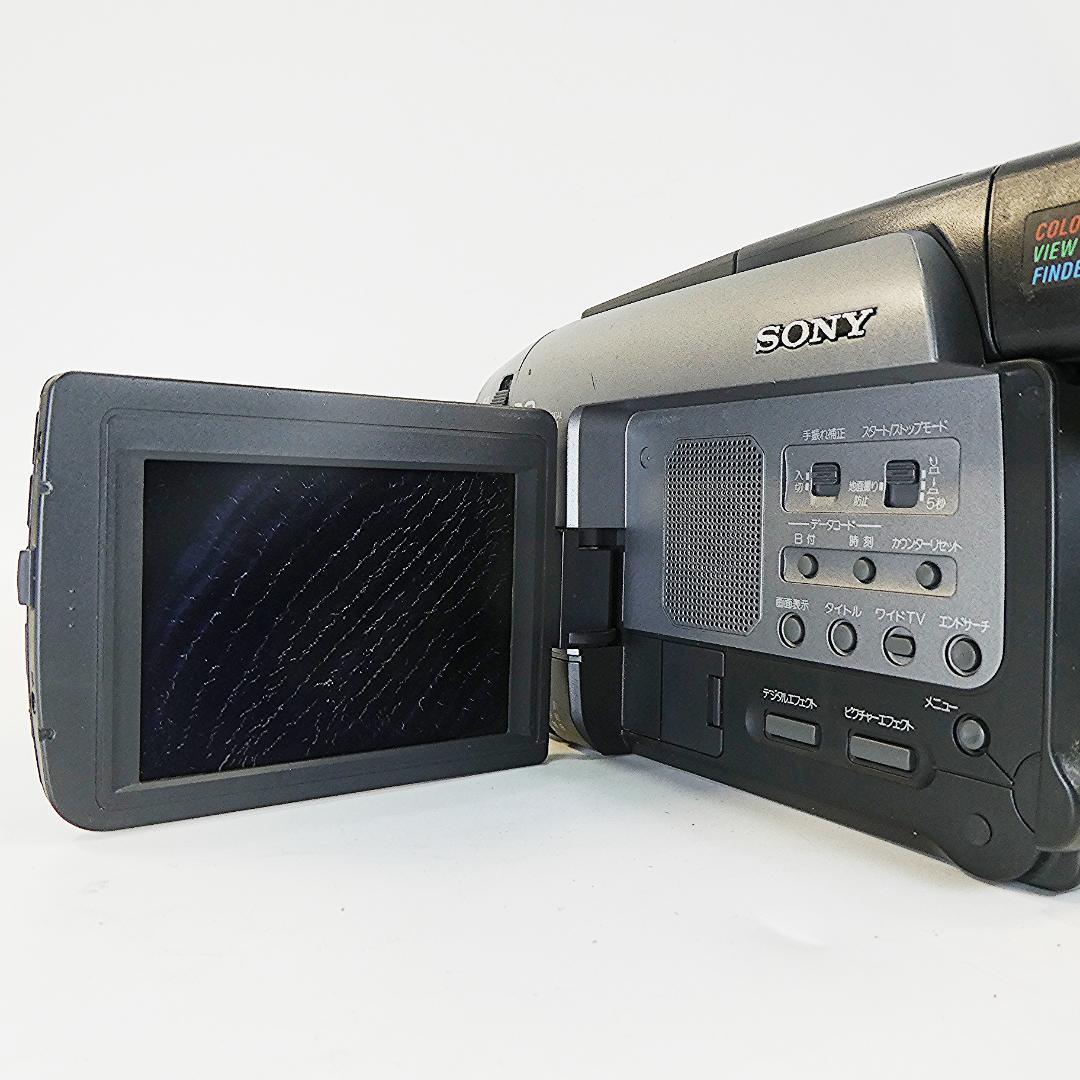 動作良好ソニー CCD-TRV92 VideoHi8ビデオカメラ DVD化に最適