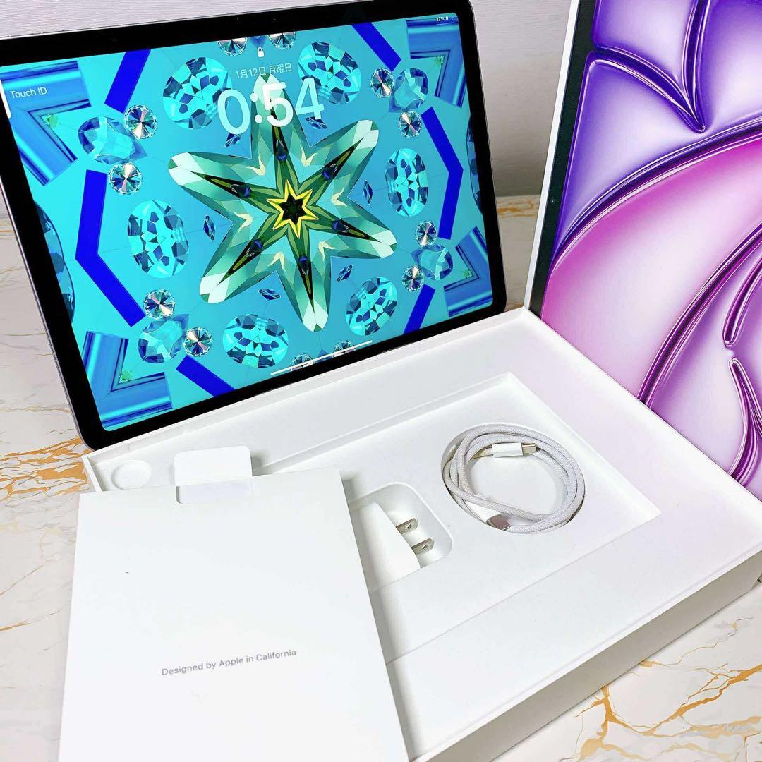 美品iPad Air 11インチ M2 128GB BT92%