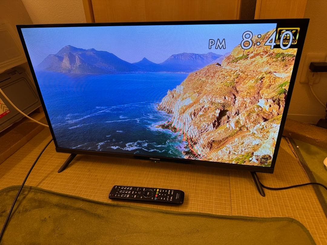ハイセンス hisense 32型　テレビ 32A30G 2021年製 超極美品