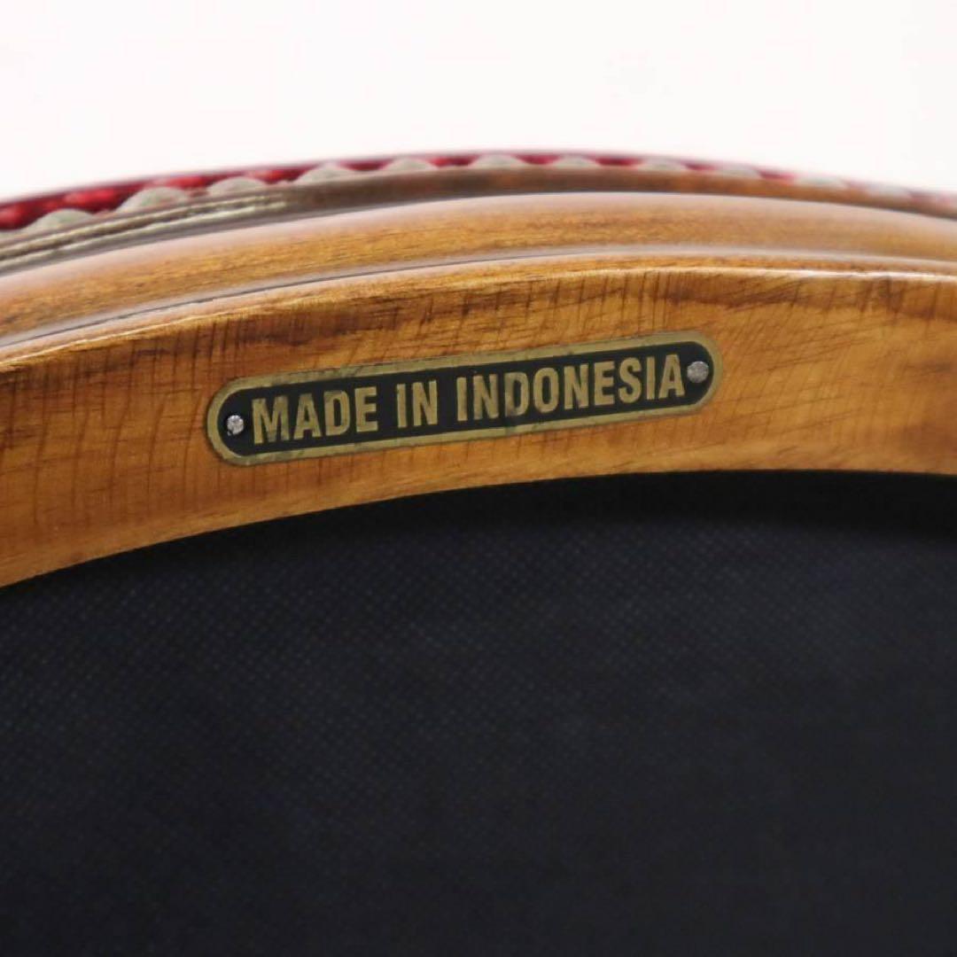 ロココ調 ベンチソファ キッズ用 ドール用 ペット用　ベルベット調レッド