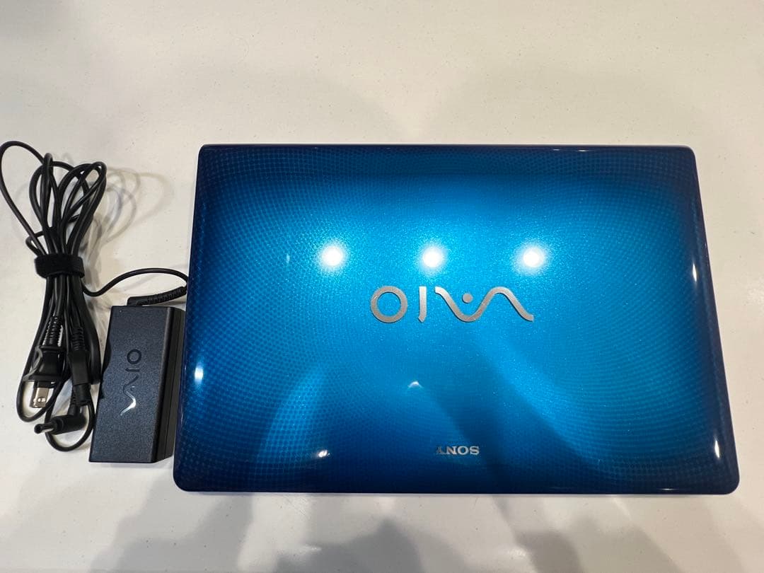 VAIO ノートPC 青色 Windows 7