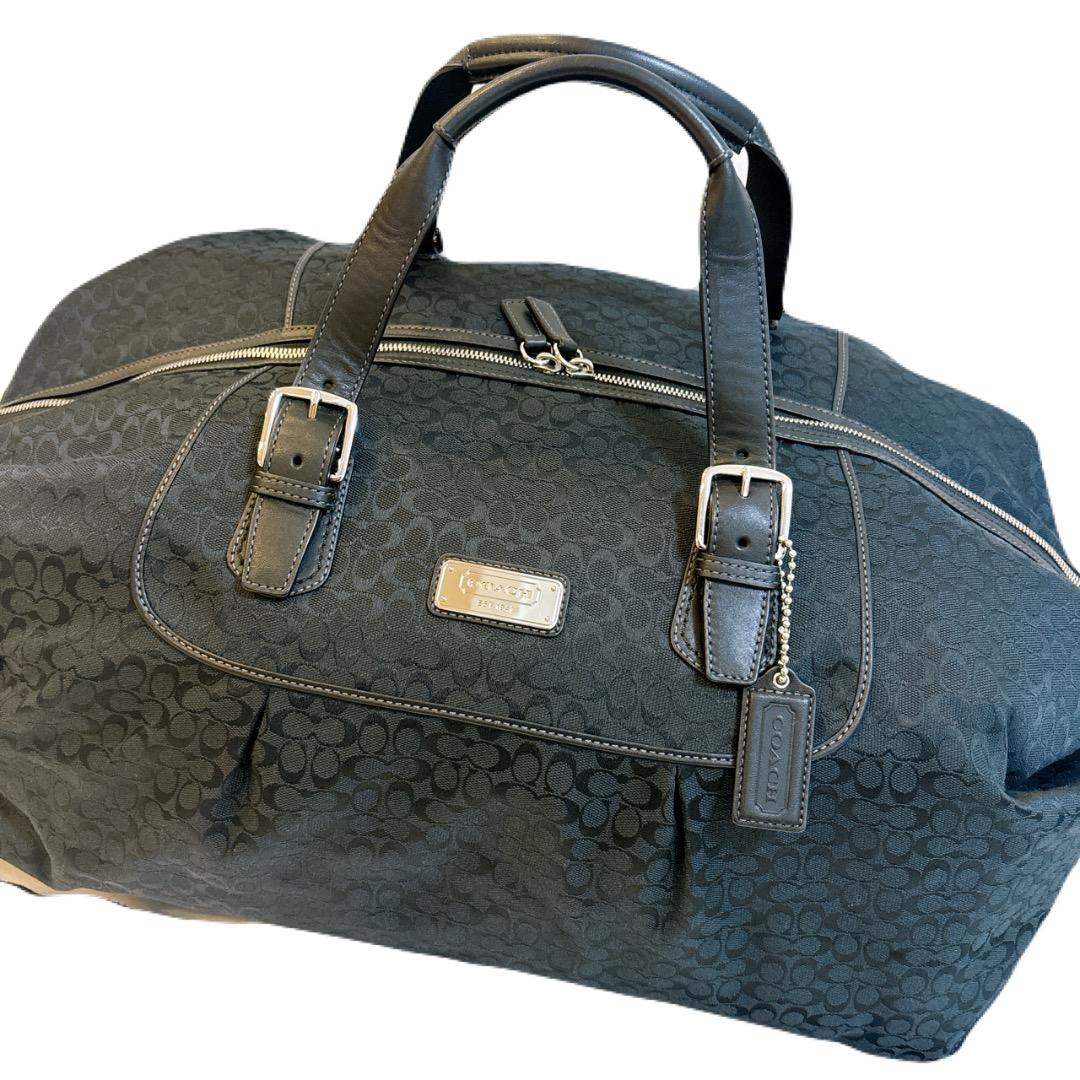 【未使用級✨】希少✨COACH コーチ　ボストンバッグ　大容量　2way