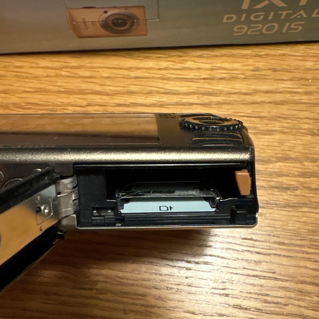 【動作OK】Canon IXY DIGITAL 920 IS ゴールド 箱付き