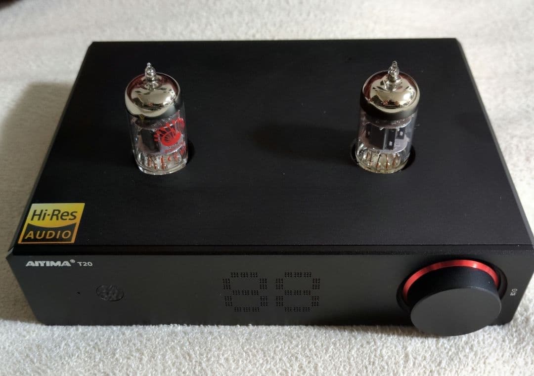 AIYIMA T20 フルバランスHi-Fi真空管プリアンプ
