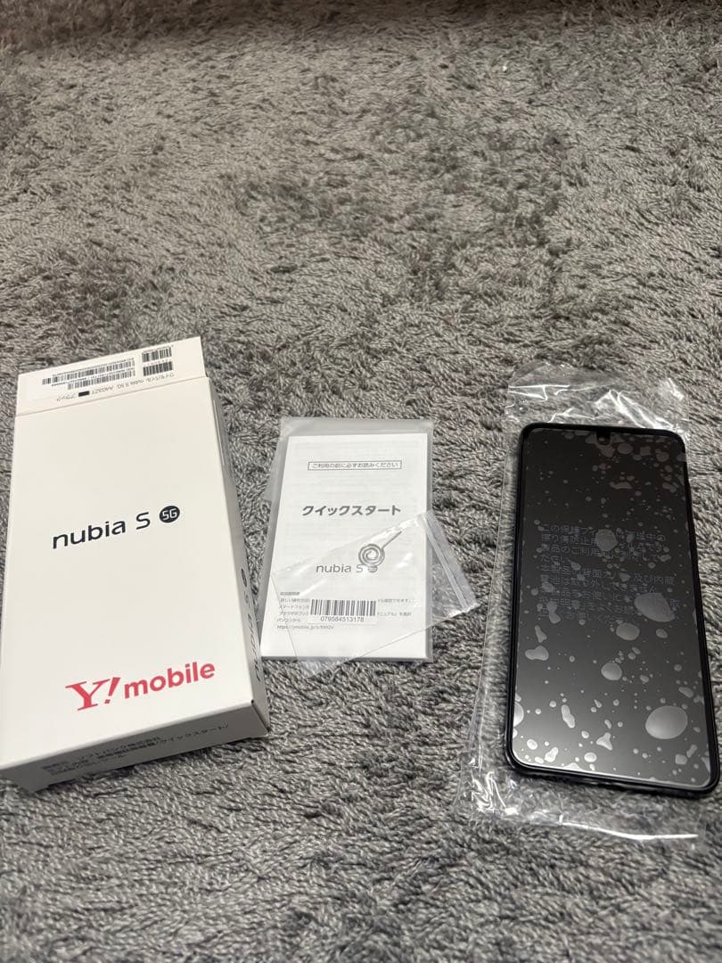 nubia S 5G Y!mobile ブラック