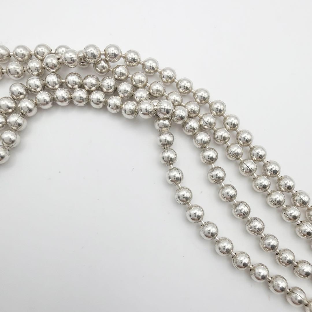 しげたん。　GUCCI シルバーネックレス