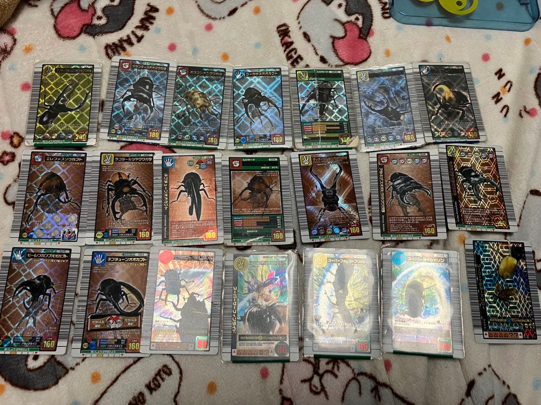 ムシキング　キラカード　21枚