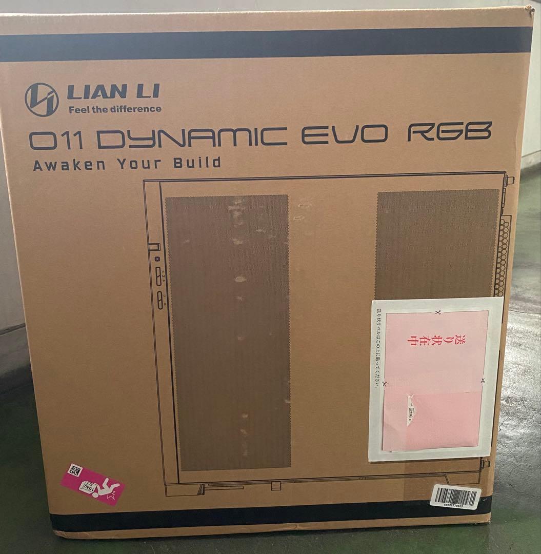 PCケース　lianli o11 DYNAMIC EVO RGB white