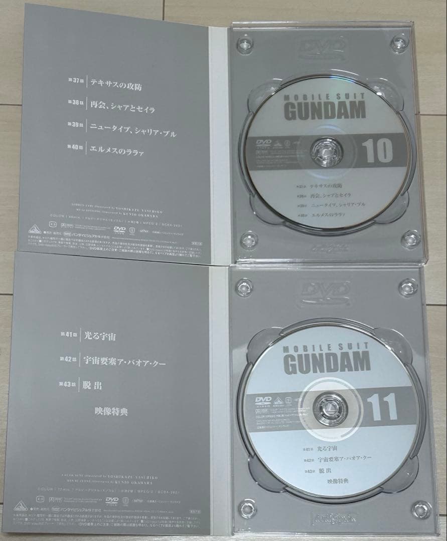 機動戦士ガンダム DVD BOX1•2 初回限定生産商品 ガンダムプラモデル