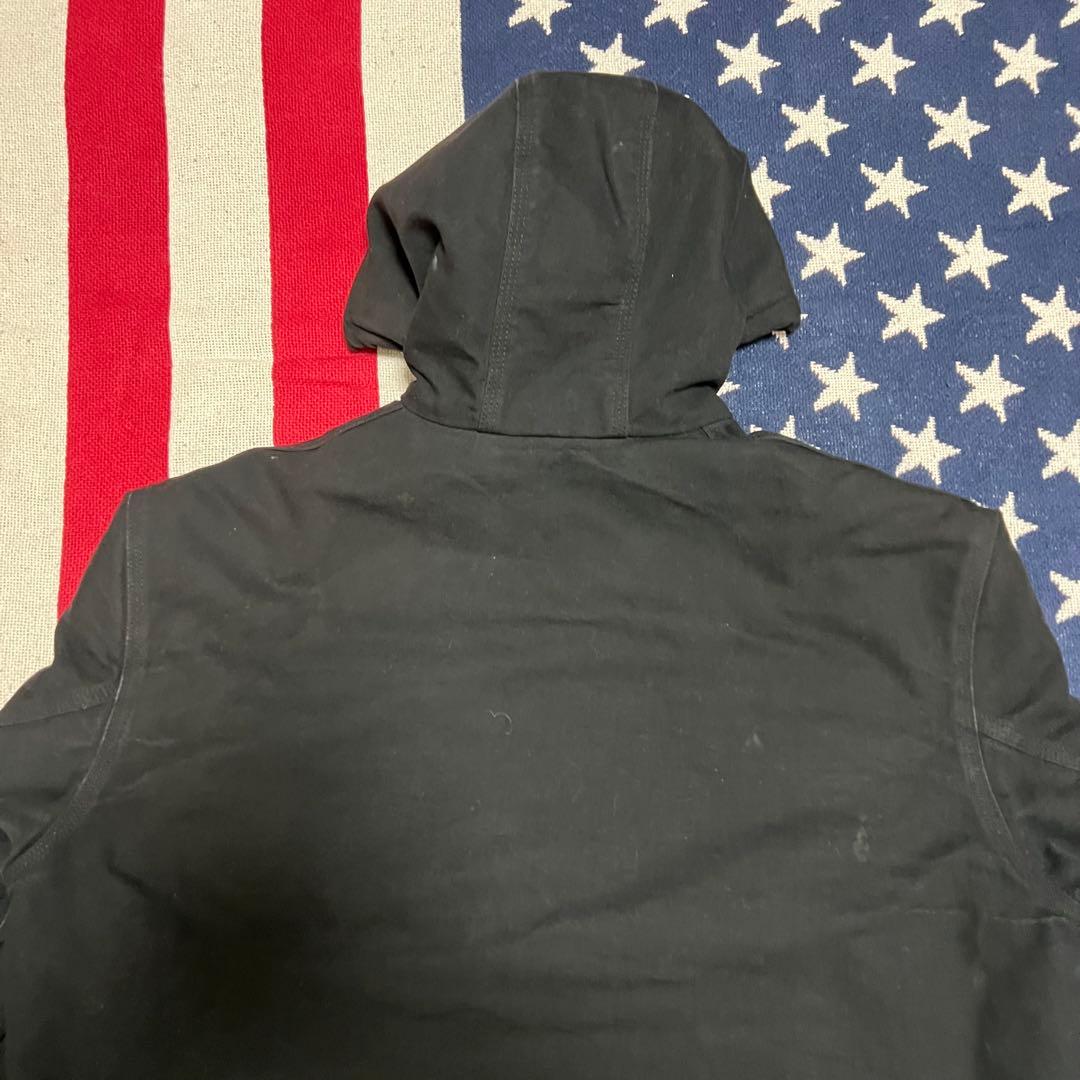 USA製 00s Carhartt カーハート ダックアクティブジャケット 黒