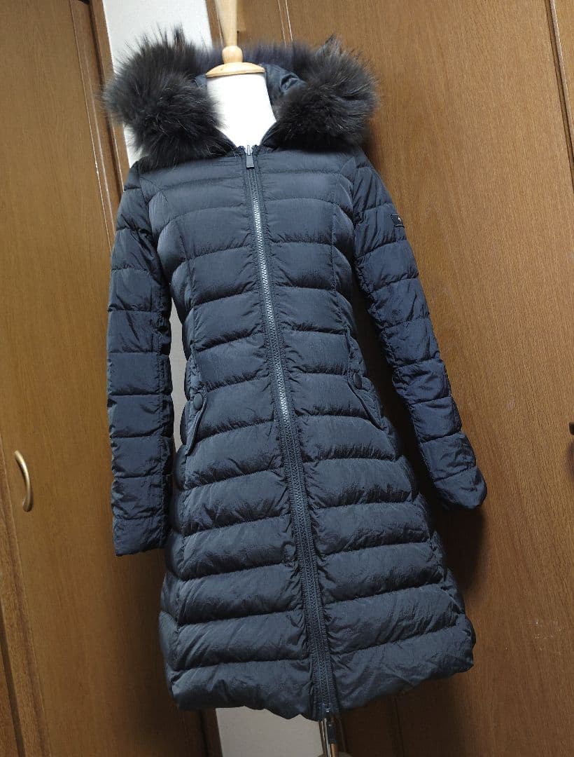 ゆず　美品　TATRAS　リバーシブル　2way ダウンコート