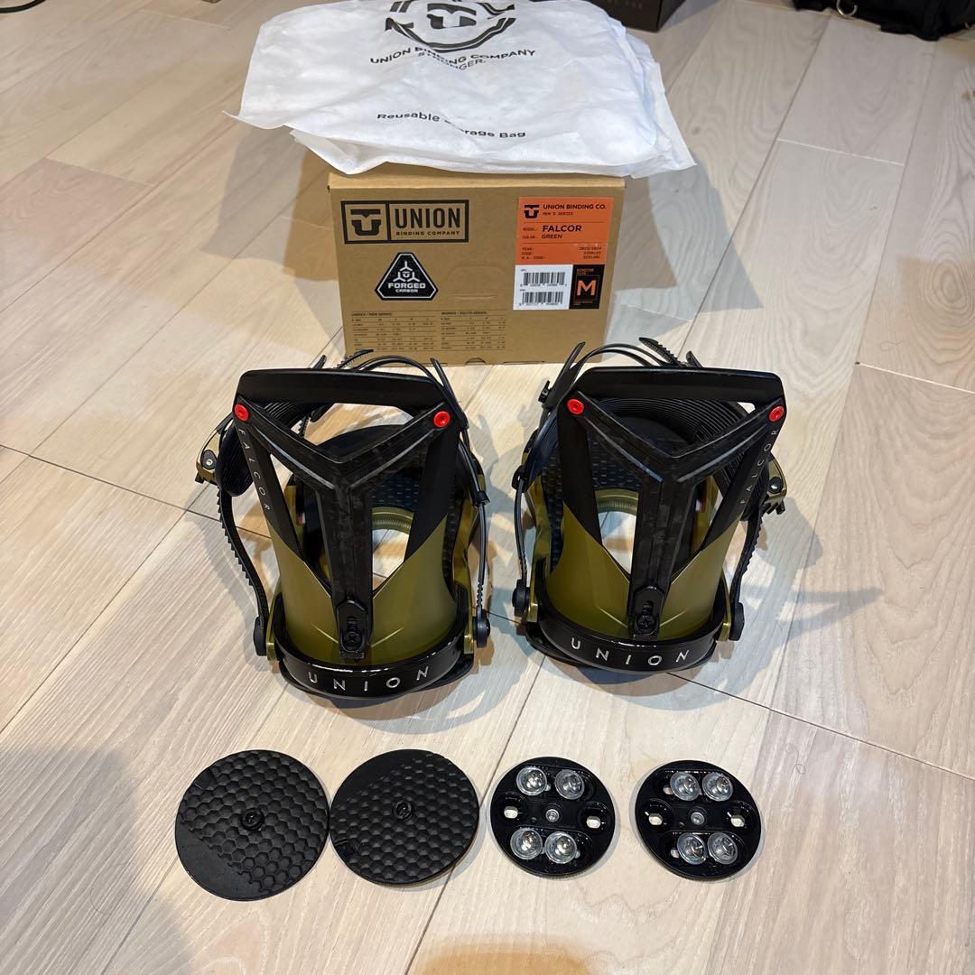 UNION FALCORビンディング Mサイズ オリーブ　ファルコア2324