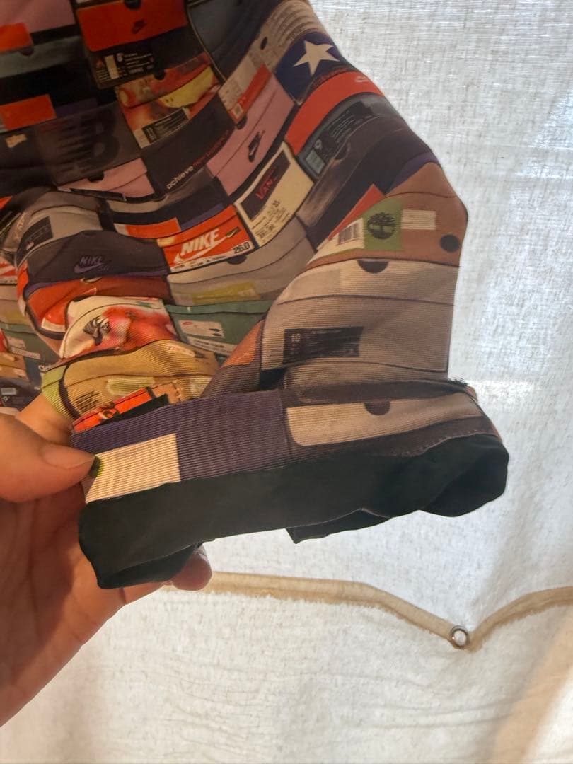 【希少】APPLEBUM スニーカー箱柄 ナイロンジャケットM