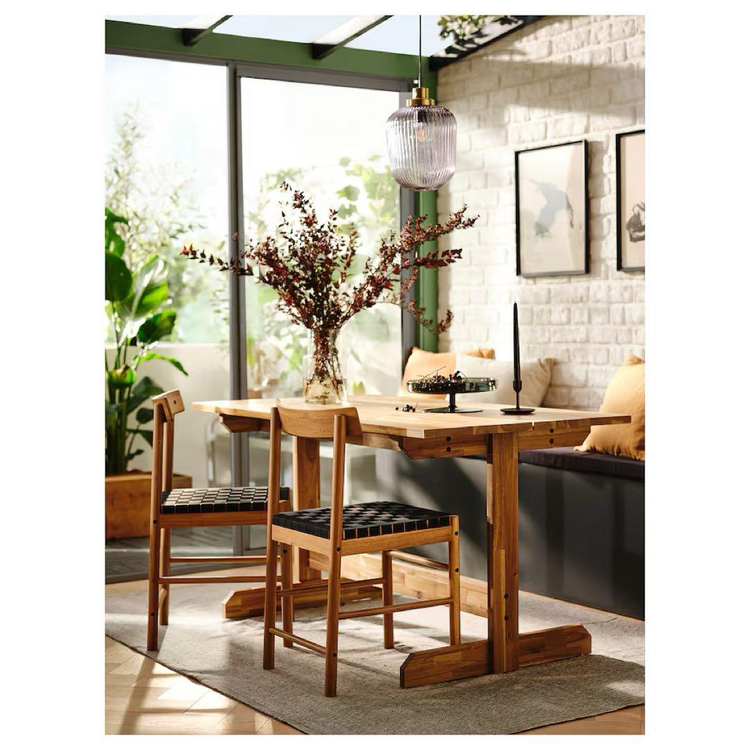 【引取り限定】IKEA NACKANÄS ダイニングチェア 2脚