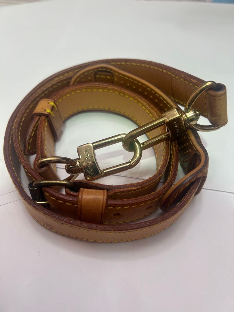 ルイヴィトン キーポルバンドリエール用 ヌメ革 ショルダーストラップ