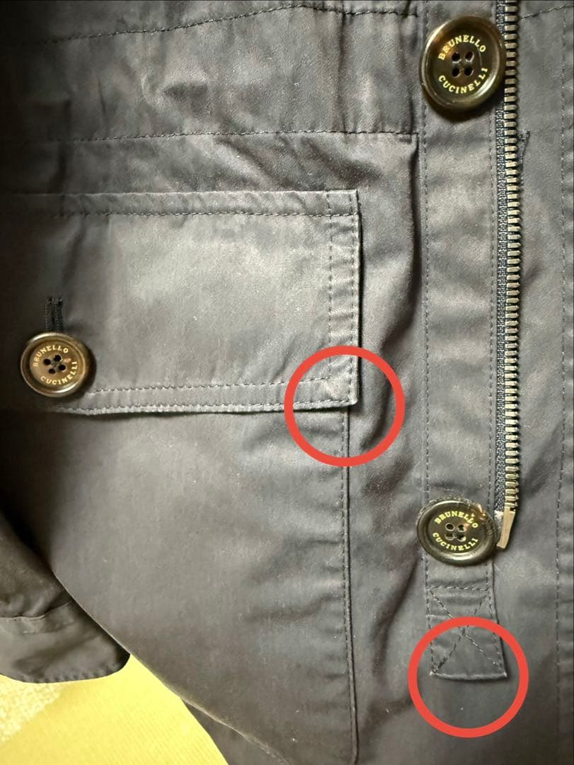 BRUNELLO CUCINELLI ネイビー ジャケット