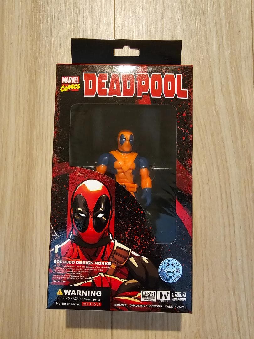 【新品未使用】HKDSTOY ゴッコ堂 MARVEL DEADPOOL