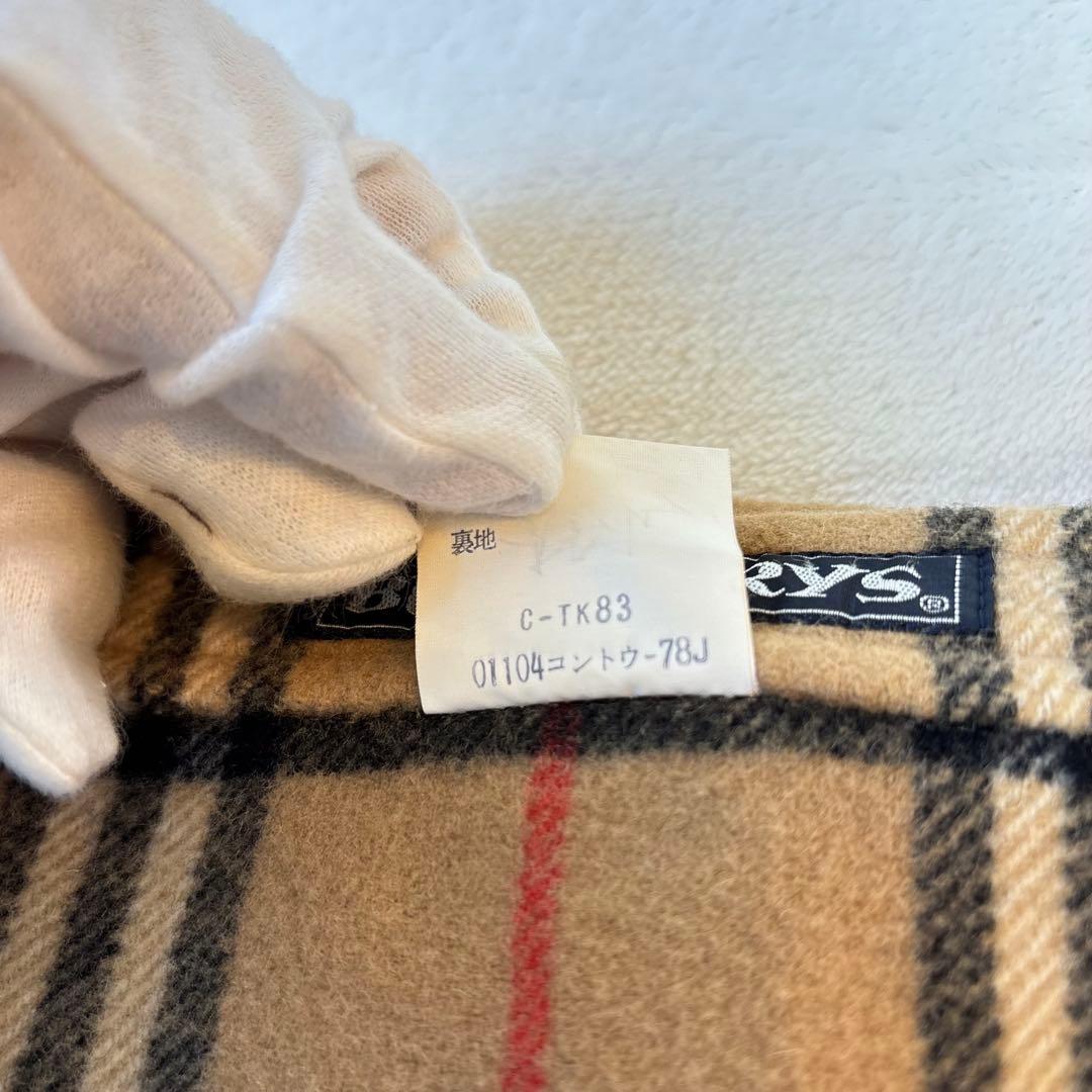 美品✨バーバリー　ラップ(巻き)スカート　リバーシブル　ノバチェック　ミモレ丈