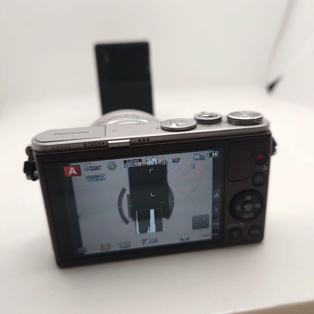 美品／ショット数1877回 Panasonic LUMIX GM1S ブラウン