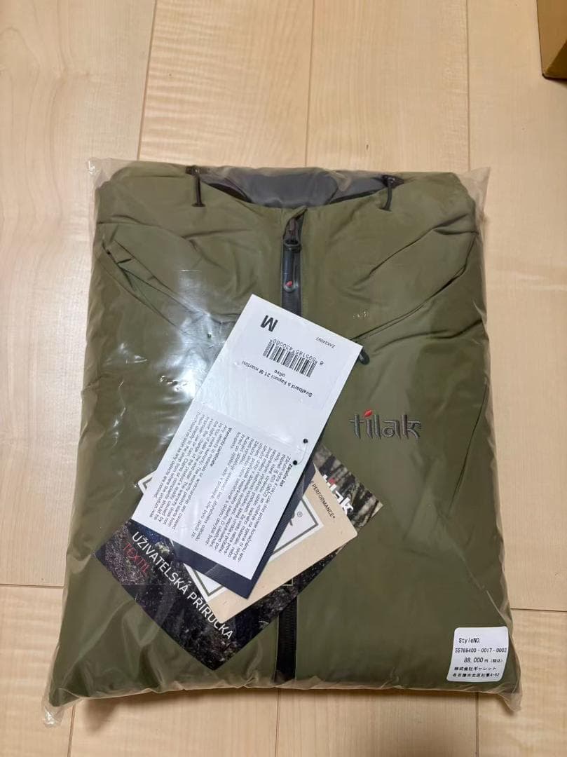 新品未使用 Tilak Svalbard Jacket olive M