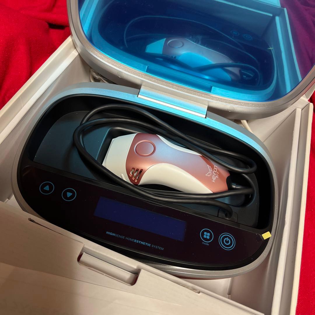 ケノン　脱毛器 ピンクゴールドケノン