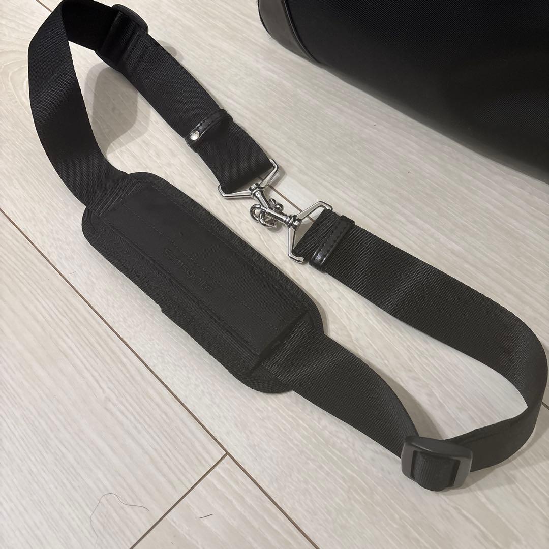 【訳あり】サムソナイト　エピッド3 ブリーフケース　ブラック×オレンジ　EXP