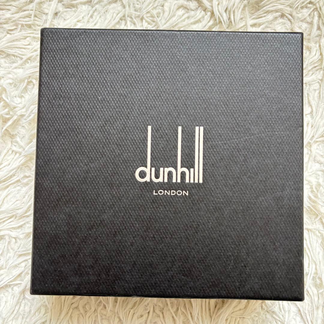 s*6様 未使用級　dunhill リバーシブル　本革ベルト　回転式　箱　保存袋