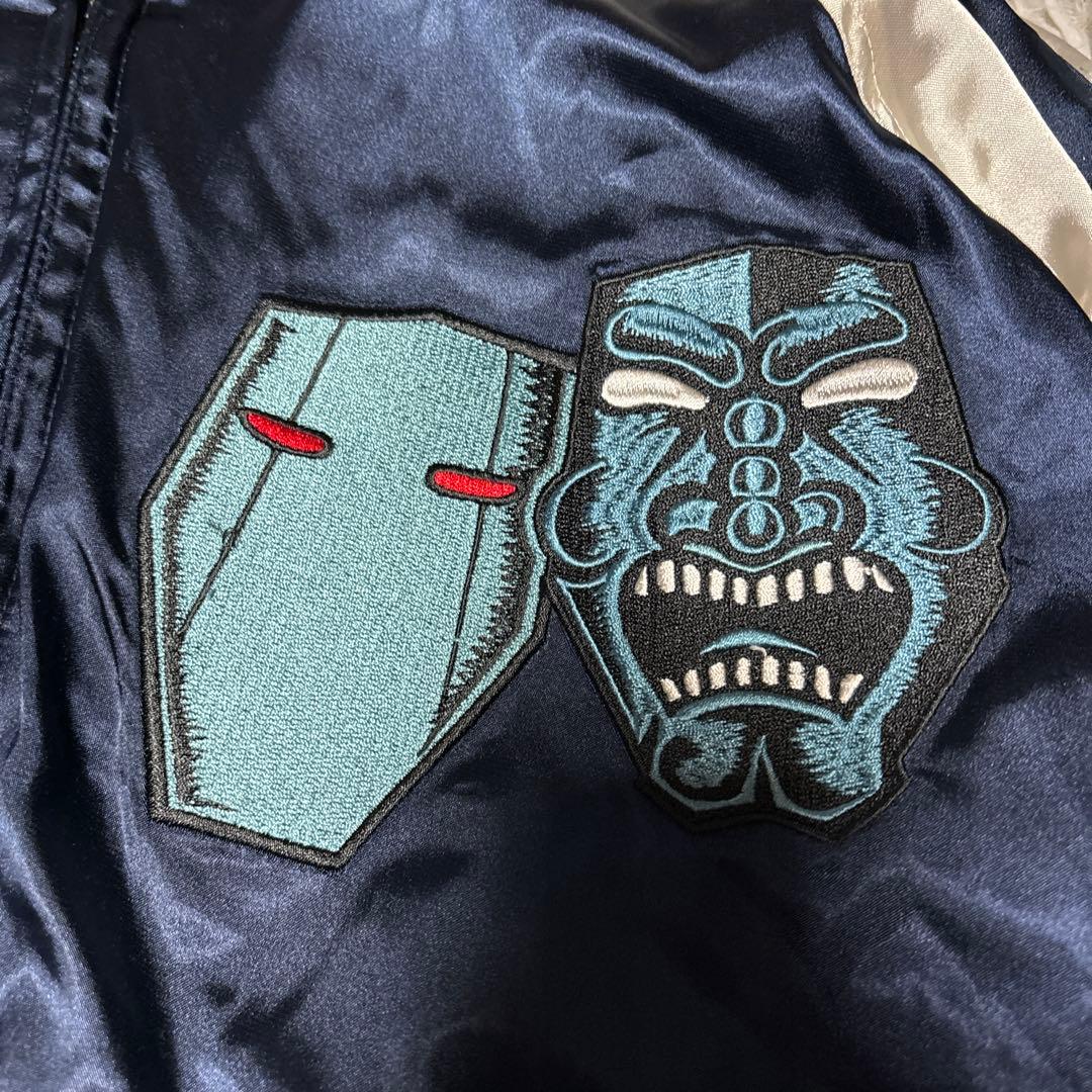 【希少】PUNK DRUNKERS スカジャン キン肉マン　パンクドランカーズ