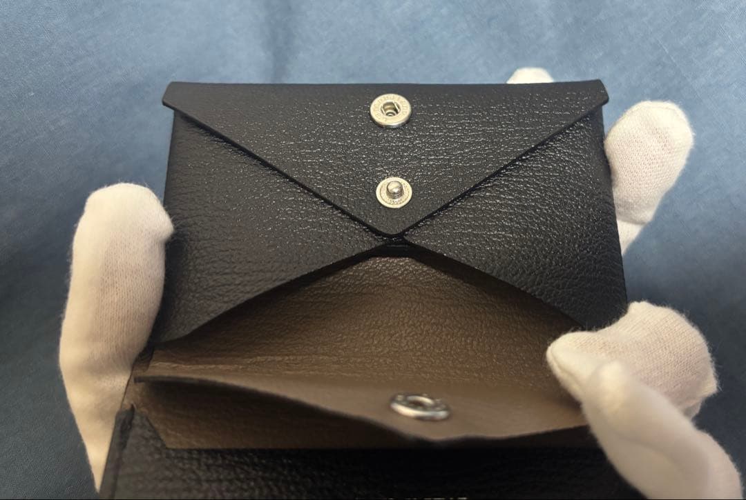 【未使用】L'arcobaleno フォールディウォレット BLACK/GRAY