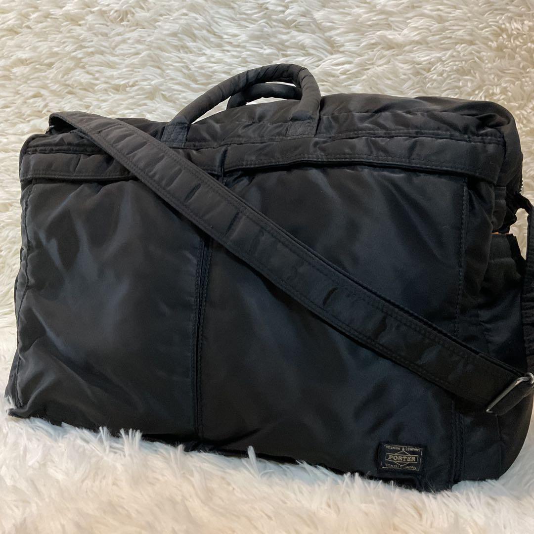 PORTER ポーター タンカー ボストンバッグ ブラック 大容量 2way