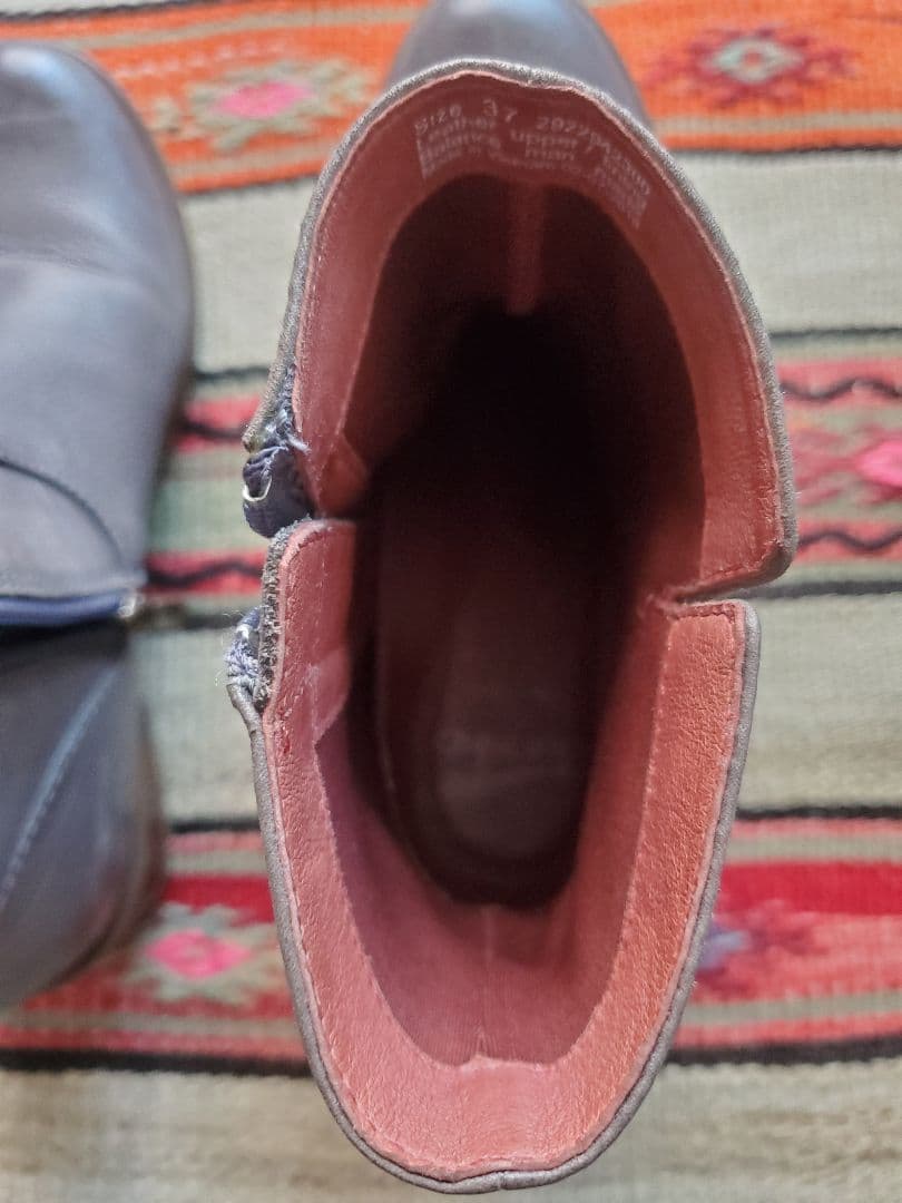 ダンスコ　Bethanie防水レザーブーツ　37インチ