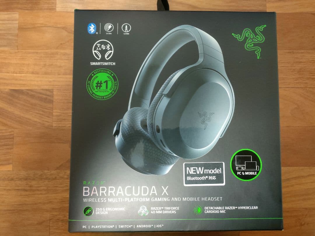 Razer Barracuda X ワイヤレスゲーミングヘッドセット