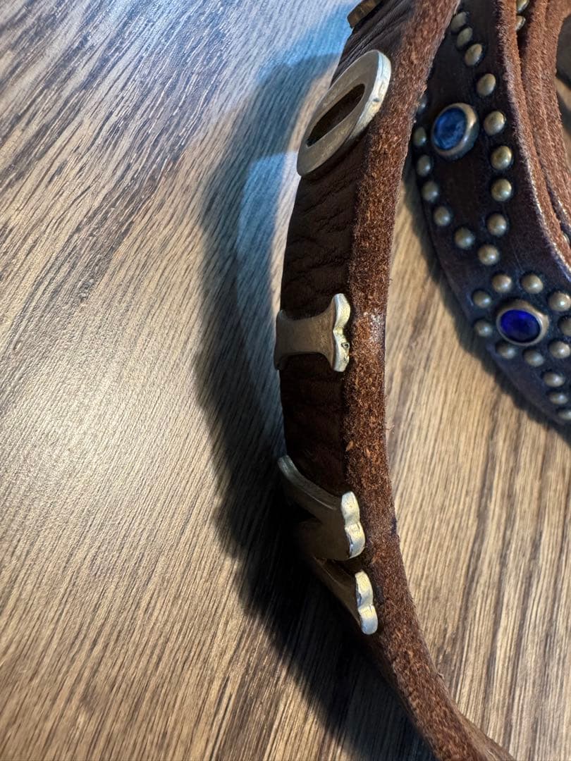 Tenderloin スタッズベルト T-STADS BELT キムタク同型　青