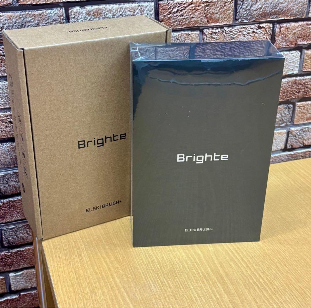新品未使用 Brighte ELEKI BRUSH+ エレキブラシ 美顔器正規品