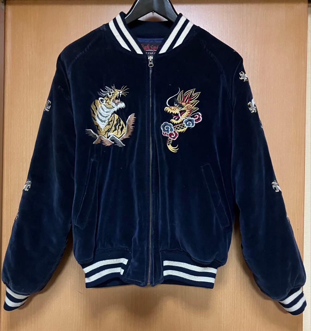 High Spirits スカジャン ネイビーM