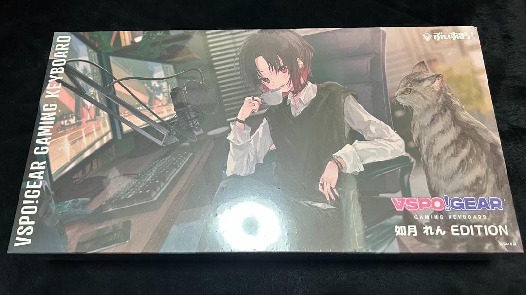 ぶいすぽっ！ VSPO! GEAR 如月れん キーボード シュリンク付き