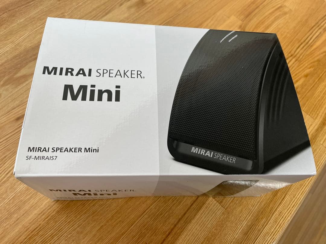 【美品】ミライスピーカー Mini SF-MIRAIS7